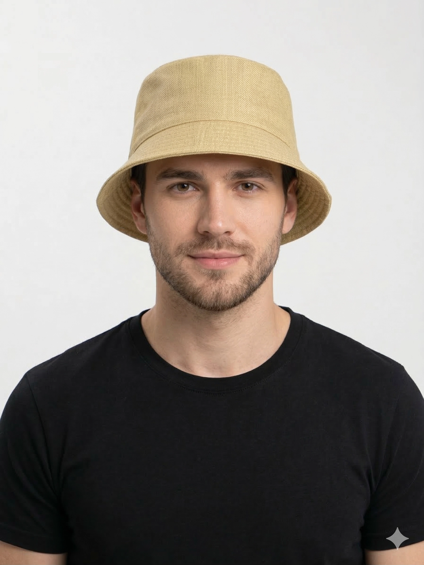 YAZLIK BUCKET MODEL PAMUKLU GABARDİN KUMAŞ KOVA ŞAPKA