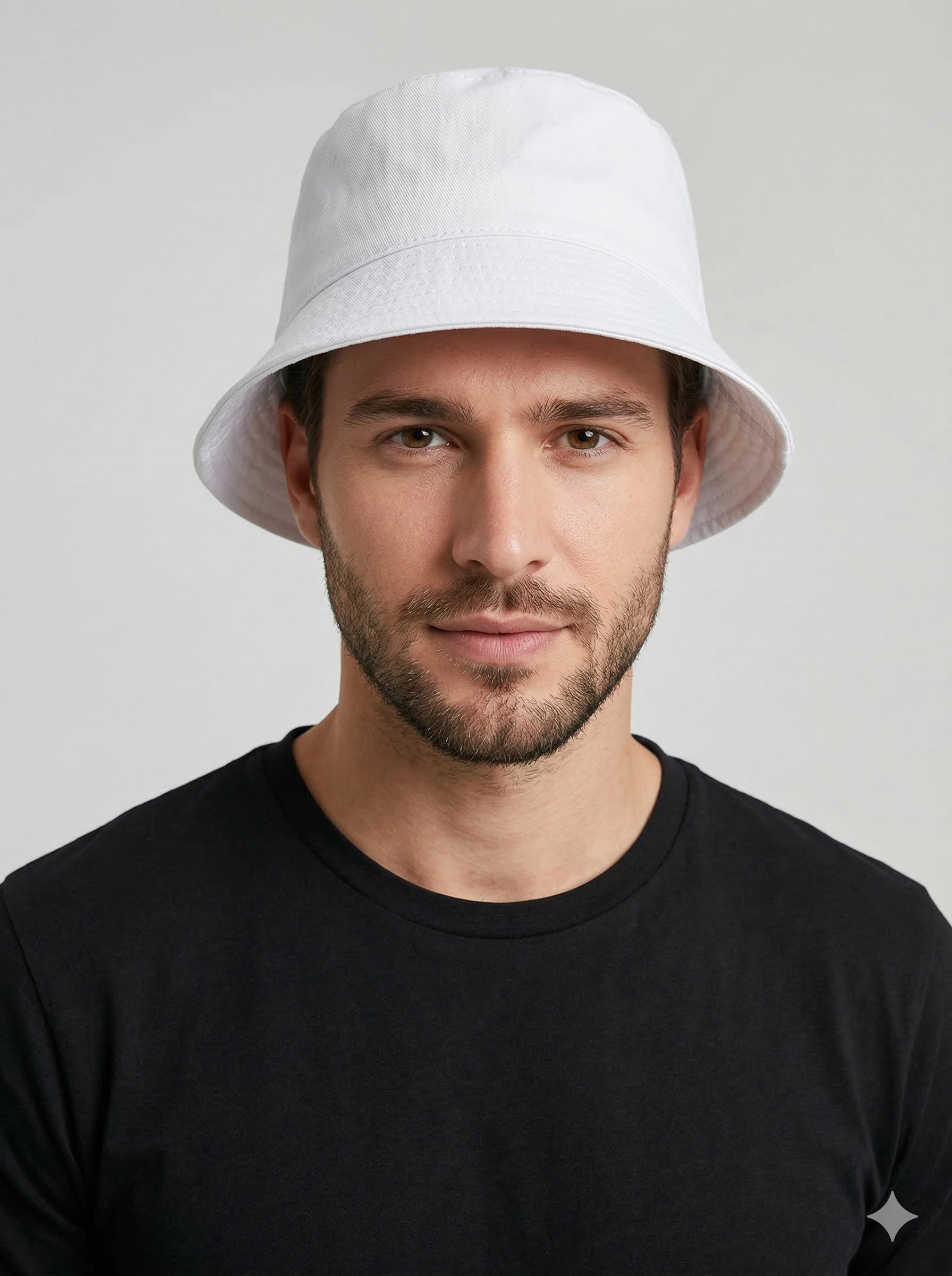 YAZLIK BUCKET MODEL PAMUKLU GABARDİN KUMAŞ KOVA ŞAPKA
