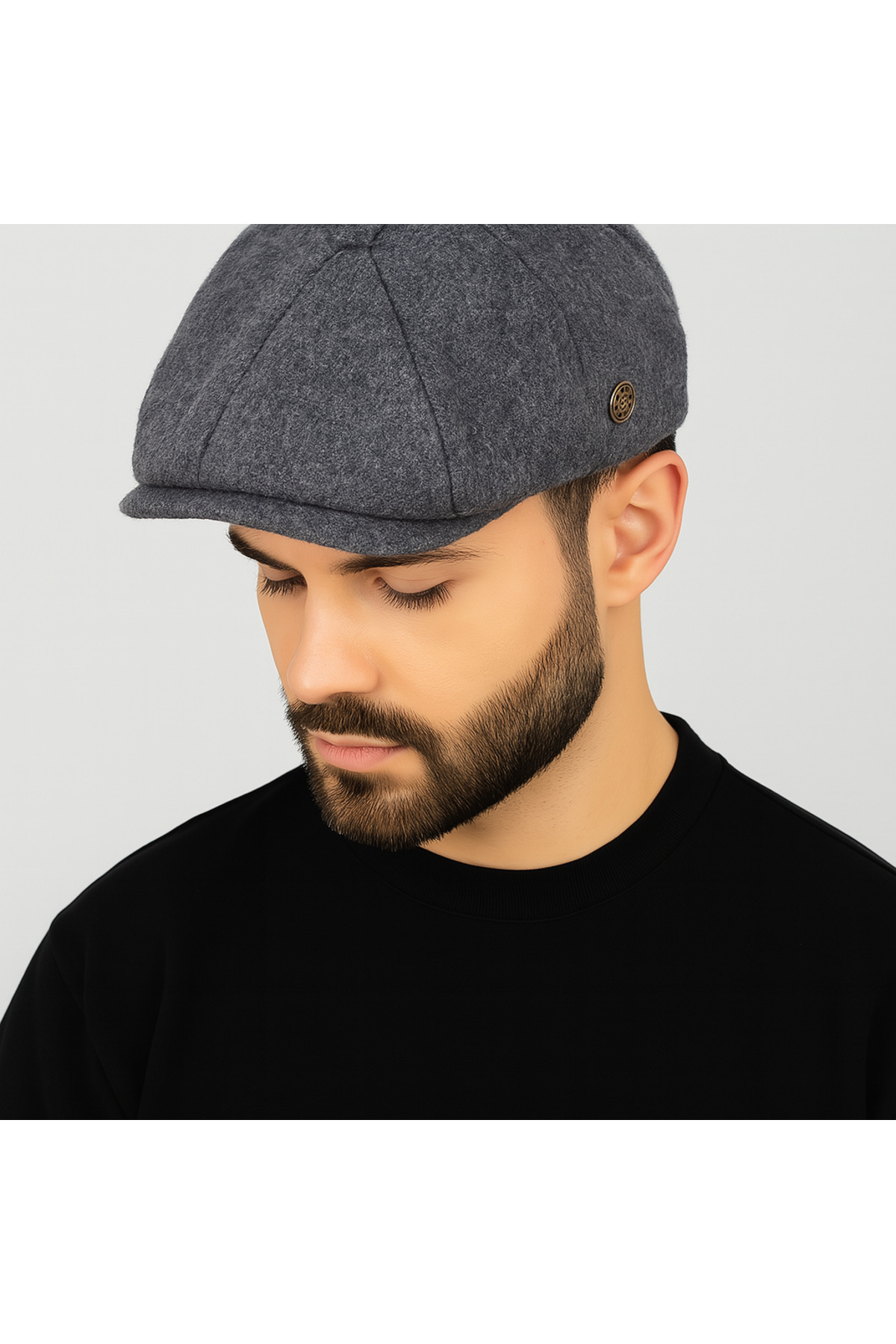 Lüks Kışlık Peaky Blinders İngiliz Kasket Baretta Şapka