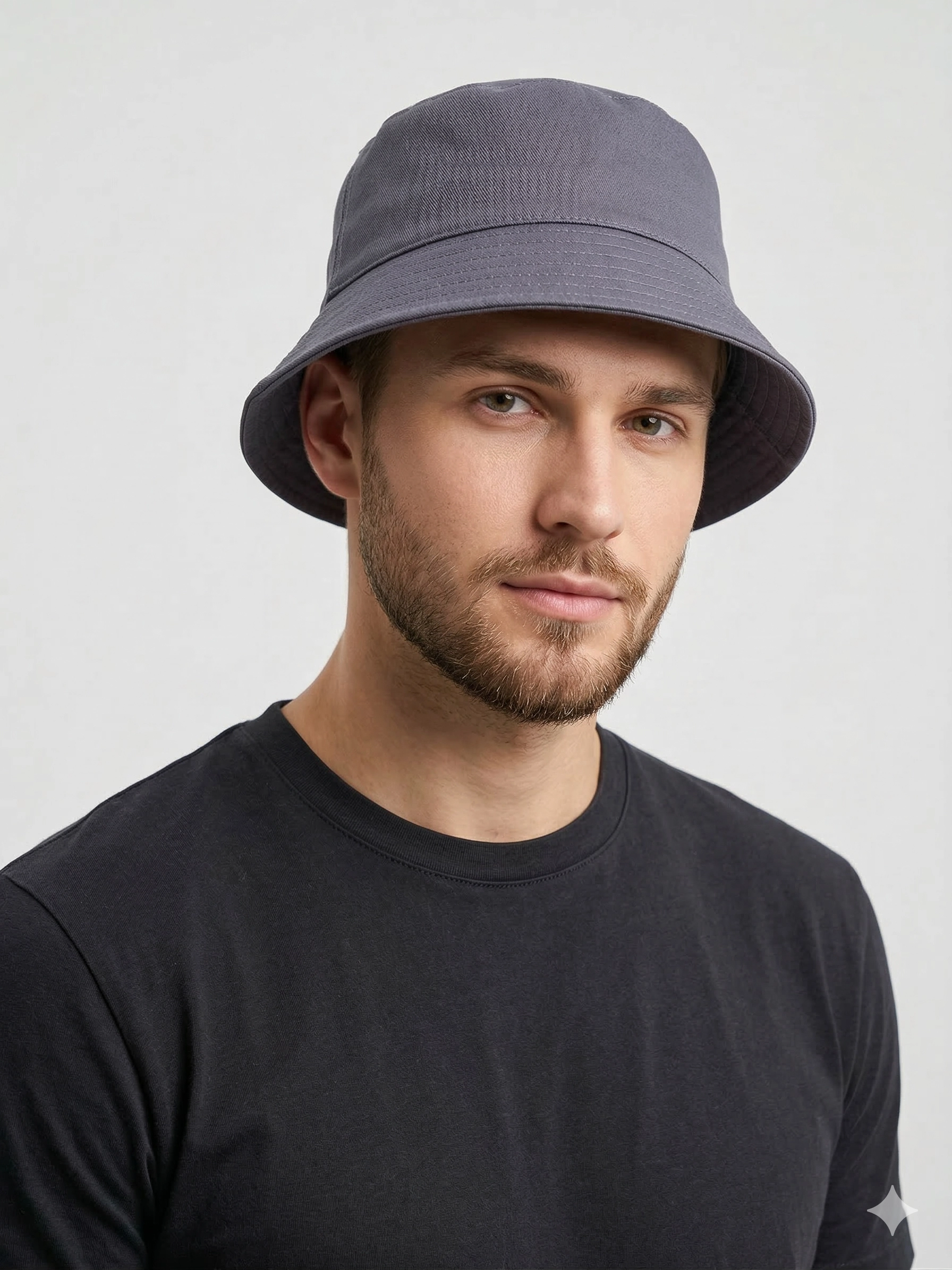 YAZLIK BUCKET MODEL PAMUKLU GABARDİN KUMAŞ KOVA ŞAPKA