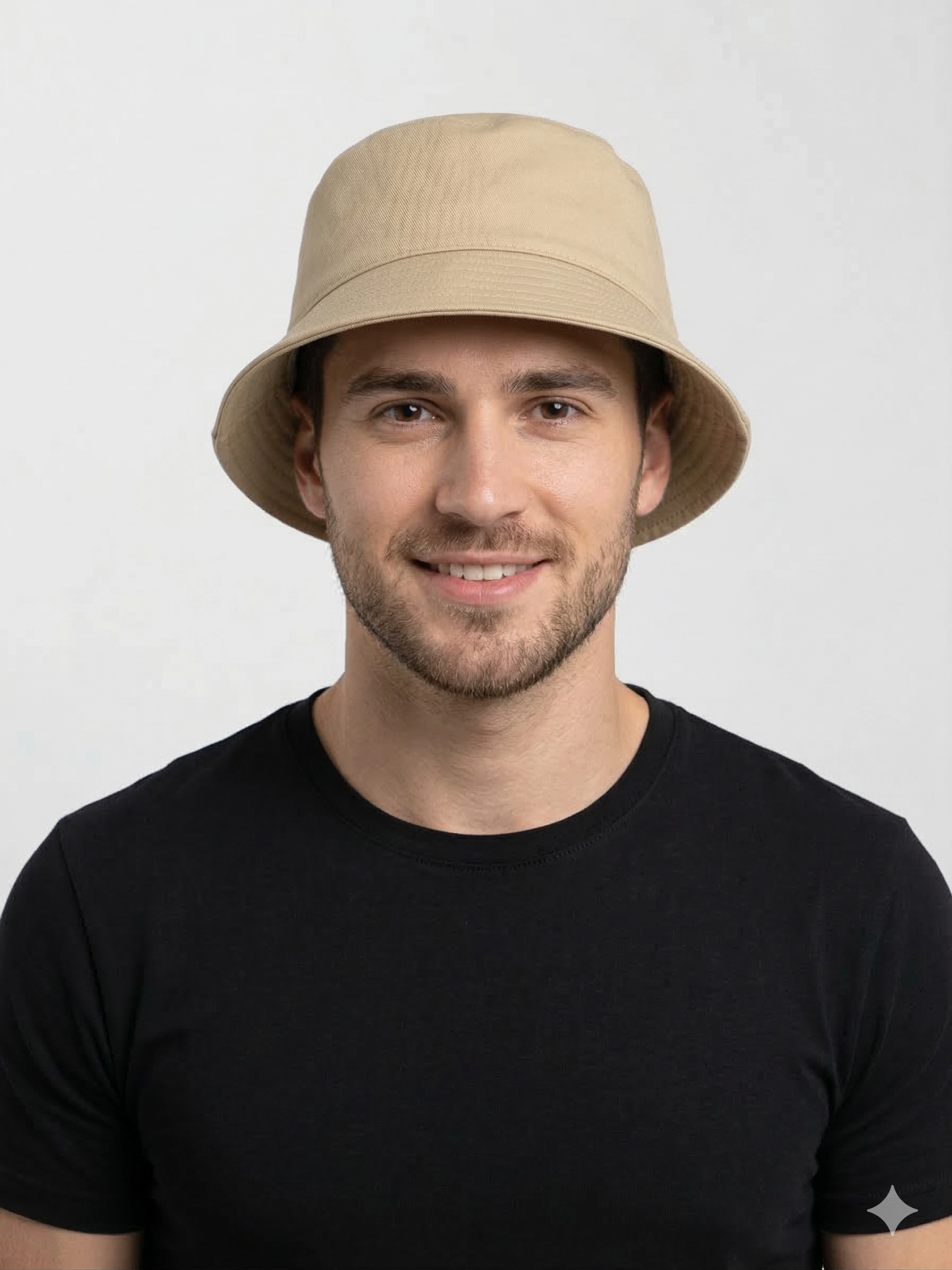 YAZLIK BUCKET MODEL PAMUKLU GABARDİN KUMAŞ KOVA ŞAPKA