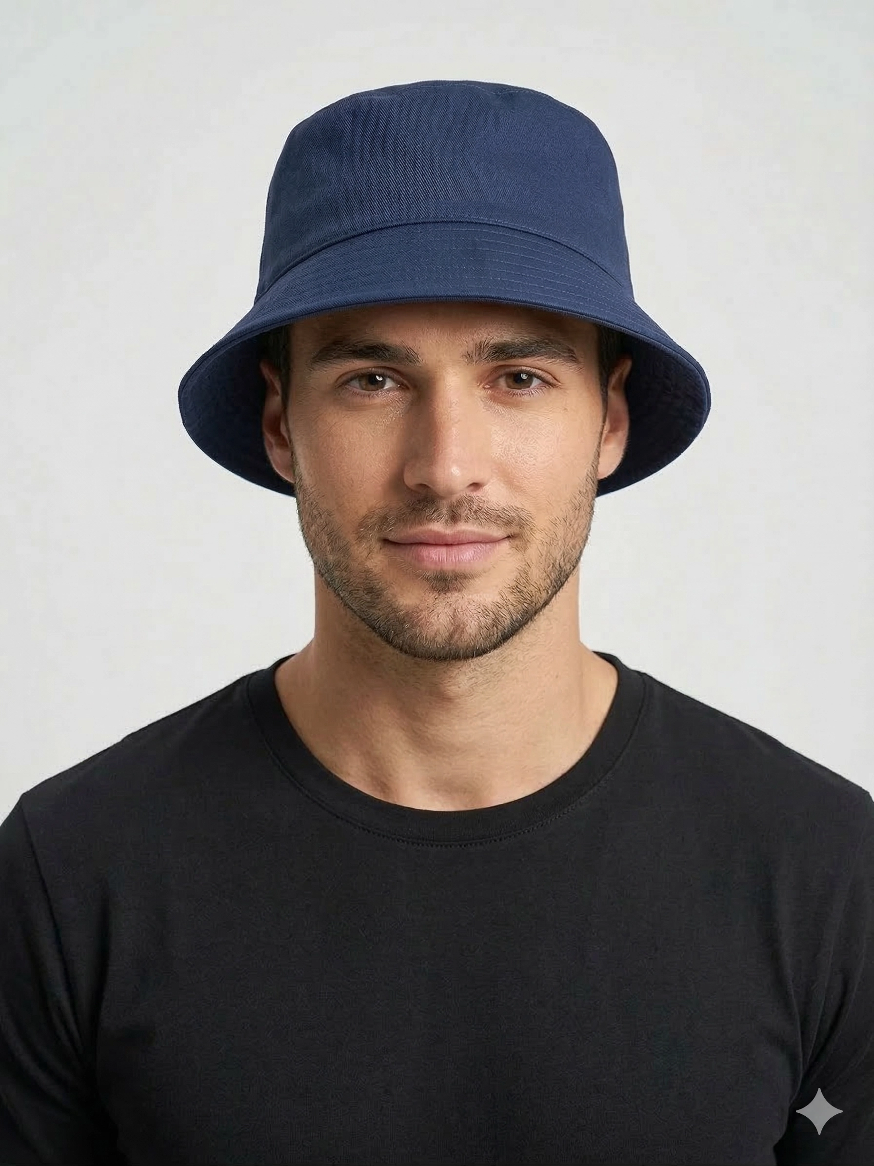 YAZLIK BUCKET MODEL PAMUKLU GABARDİN KUMAŞ KOVA ŞAPKA