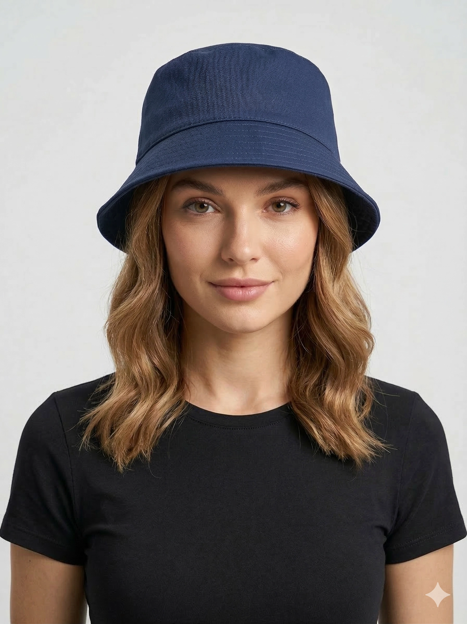 YAZLIK BUCKET MODEL PAMUKLU GABARDİN KUMAŞ KOVA ŞAPKA